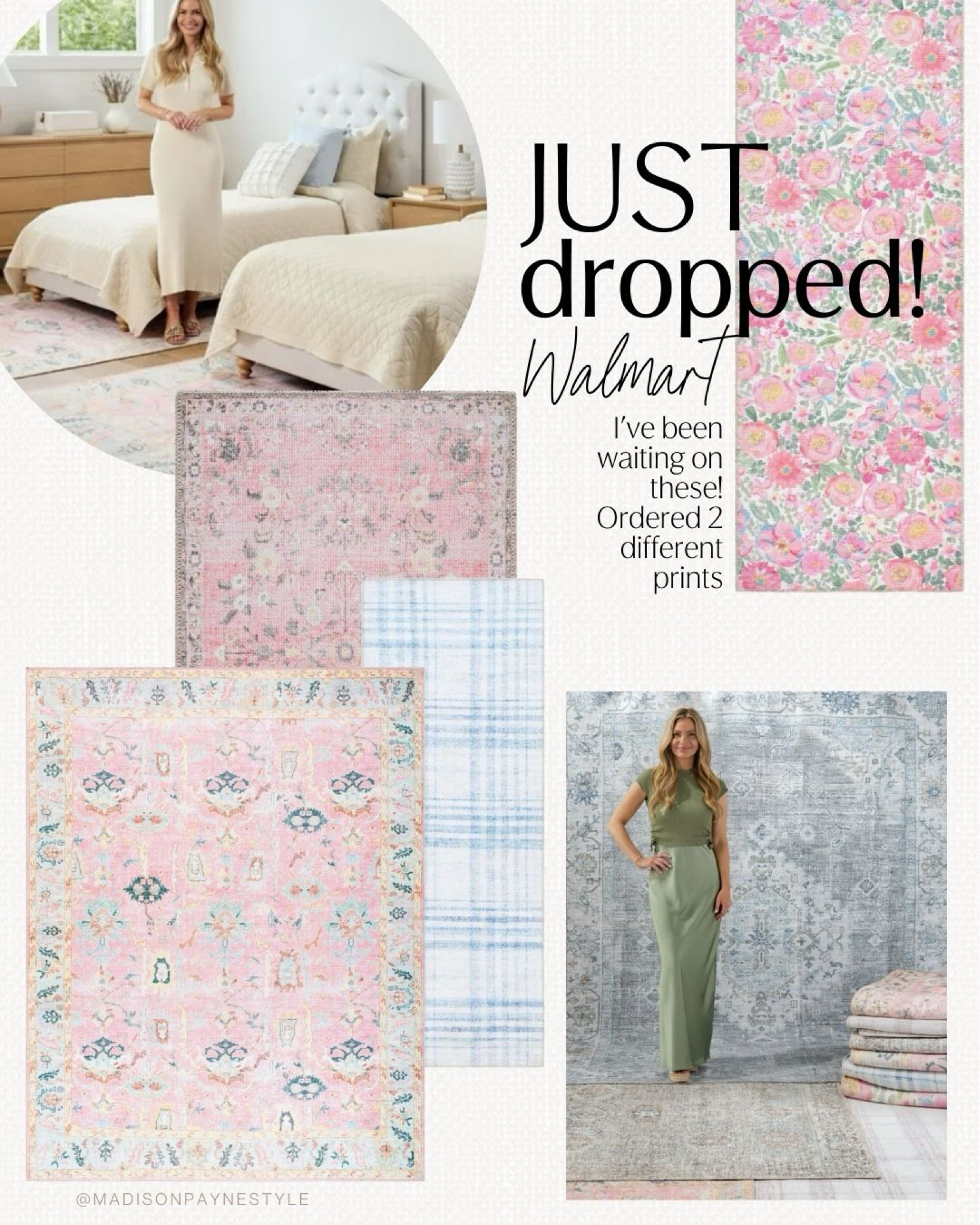 I’ve been waiting for these My Texas House rugs to drop from Walmart!☺️ I was able to pick up one last week but it looks like all the rugs are live! Walmart, Walmart home decor, my Texas house, rugs

#LTKHome #LTKStyleTip #LTKSeasonal