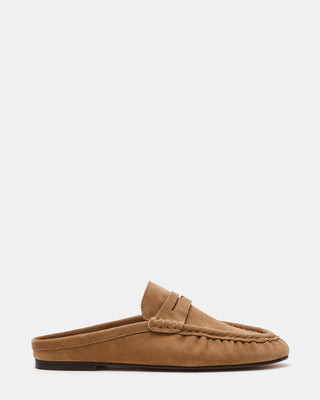 Steve Madden Women's Rafe Slip-On Flats - Taupe Suede - Size 9 | Steve Madden (US)