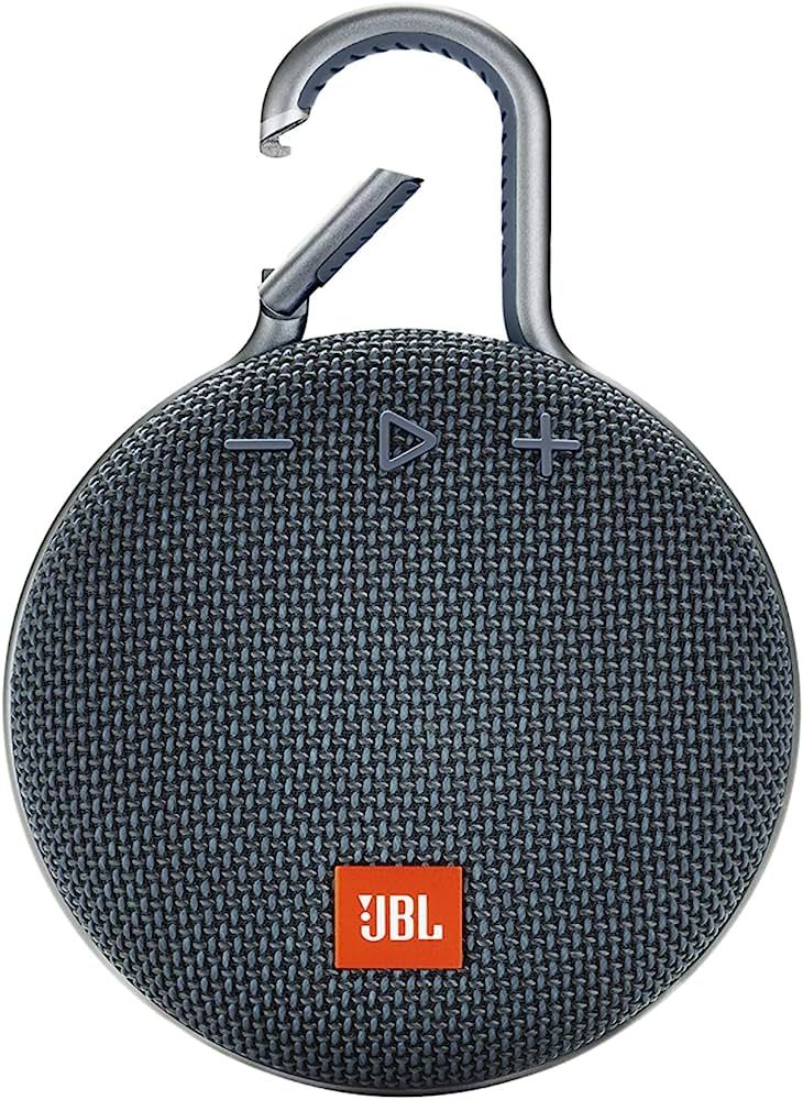 JBL Clip 3, Blue - Waterproof, Durable & Portable Bluetooth Speaker - Up to 10 Hours of Play - In... | Amazon (US)