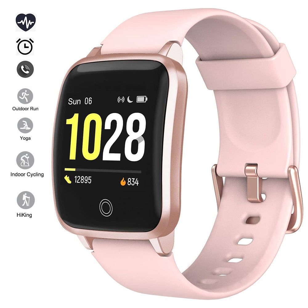 Smart Watch, Heart Rate Monitor And Sleep Tracker Smart Watch For iPhone, Smart Watch For Android... | Walmart (US)