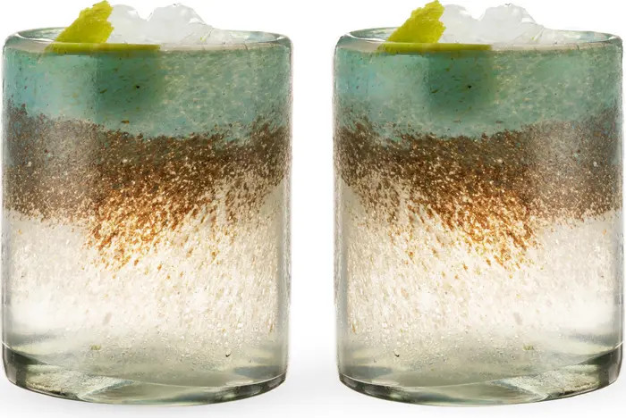 Segunda Vida Playa Bonita Recycled Tumblers Set of 2 | Nordstrom