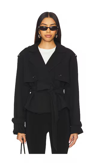 The Cropped Charles Trench | Revolve Clothing (Global)
