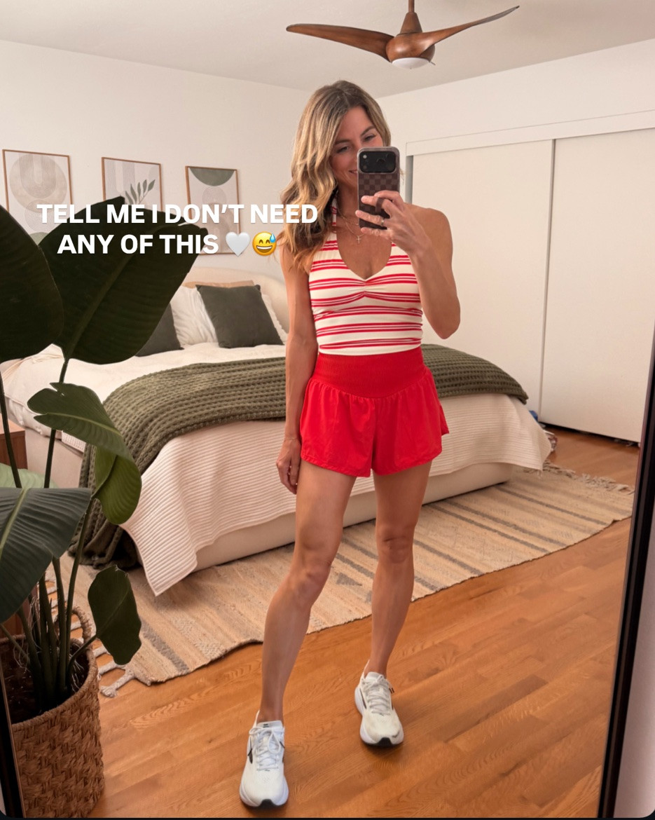 TELL ME I DON’T NEED ANY OF THIS 🤍😅

A little Target summer roundup because there are SO many cute finds right now.

A few pieces are already starting to sell out, but there are still tons of great options available. The athletic sets are currently 30% off, and they’re not your typical workout sets—the red top has the cutest halter detail, the yellow set has adorable scalloped edges, and both have built-in bras 🙌

For sizing, I’m usually an XS in Target and wore an XS in all of these outfits. The only thing I’ll be changing is sizing up to a small in the athletic shorts for a little more room.

Everything is linked here 🤍

#targetstyle #targetfashion #summerstyle #summeroutfits #momstyle #casualsummeroutfit #athleisurestyle #workoutset #beachtownstyle #vacationstyle #matchingset #summerfashion

#LTKfitnessgoals #LTKmomlife #LTKActive