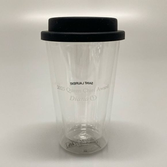 Saint Laurent Paris Like Tableware - Clear And Black Coffee Mug | Poshmark