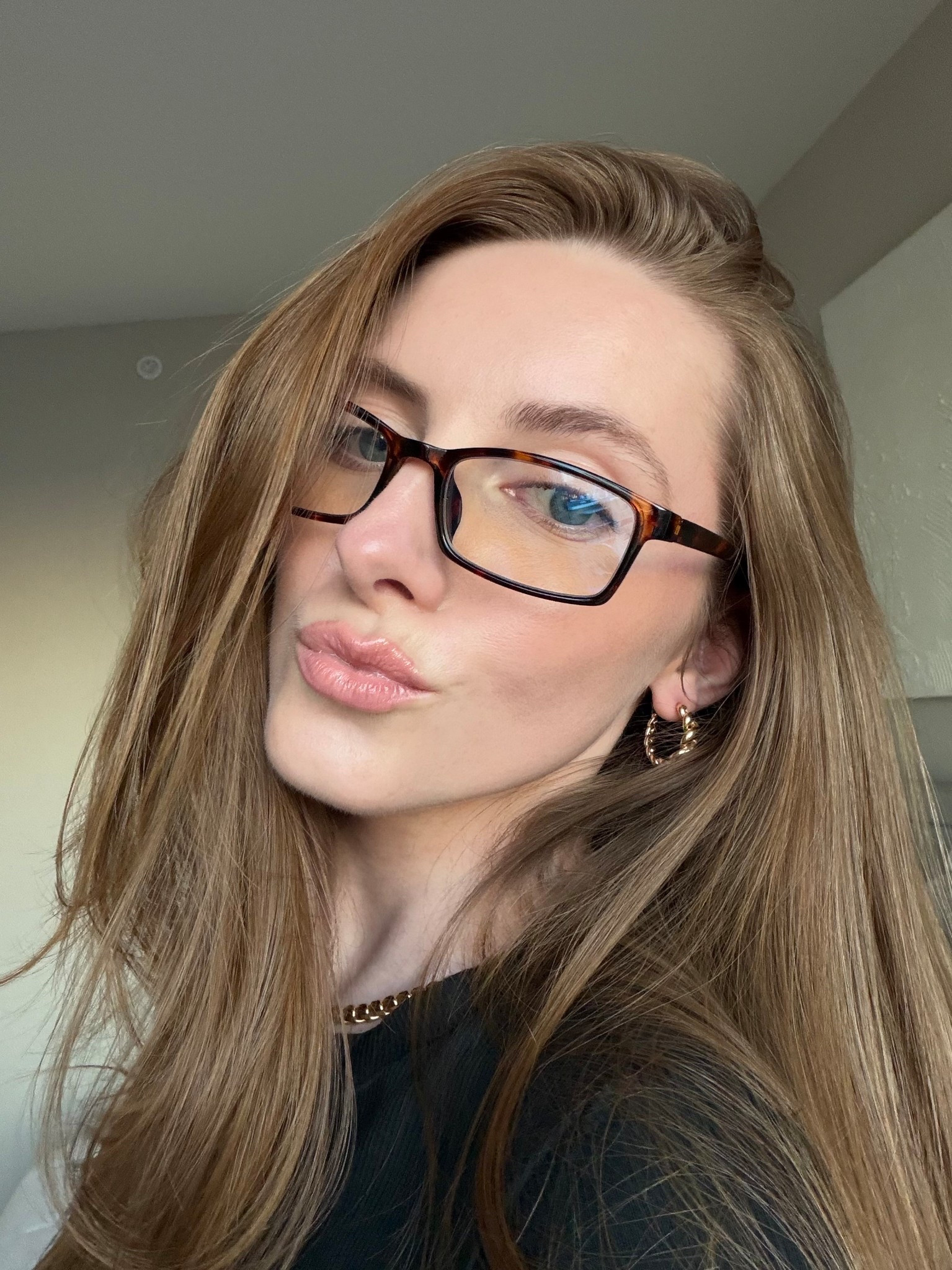$17 blue light glasses!! I love these as a replacement to the viral Miu Miu ones because this shape is wayyy better for my face but have the same vibe!! Linked the designer ones too!! 

#LTKHoliday #LTKSaleAlert #LTKFindsUnder50