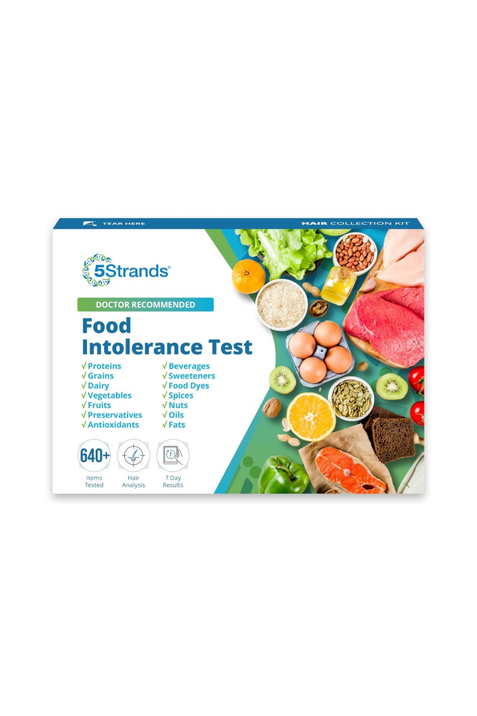 5Strands Food Intolerance Test, 640 Items Tested, Food Sensitivity at Home Test Kit, Accurate Hair Analysis, Health Results in 5-7 Days, Gluten, Soy, Dairy, Protein

#feedingtherapist #adhd #autism #mentalhealth #foodintolerance

#LTKkids #LTKfamily #LTKGiftGuide