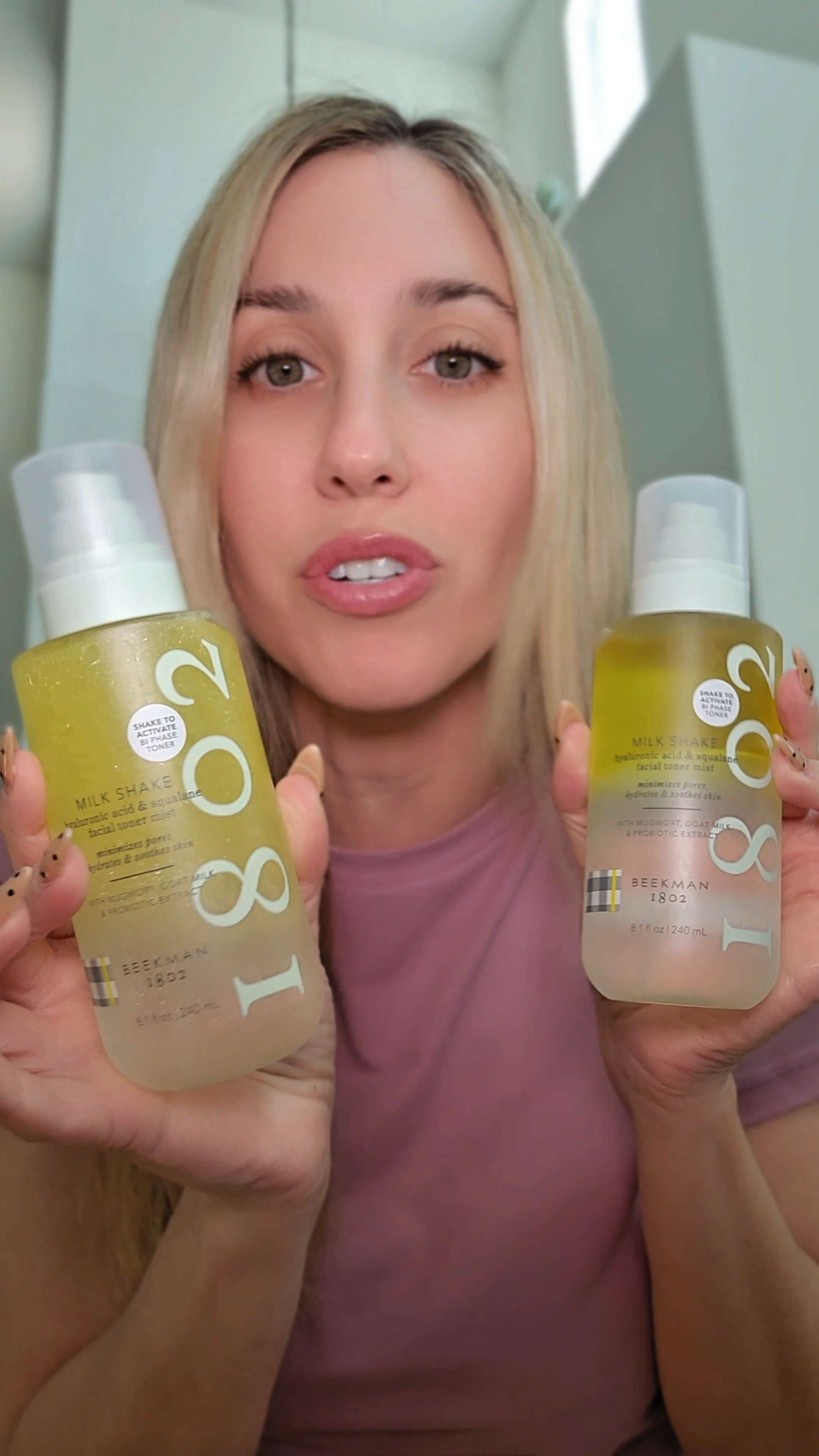 Beekman 1802 Milk Shake hydrating toner 💧 calming + glow-boosting skincare

#hydratedskin #qvcloyaltyprogram #beekman1802milkshake #beekmanmilkshaketoner 

 #LTKselfcare #LTKBaby