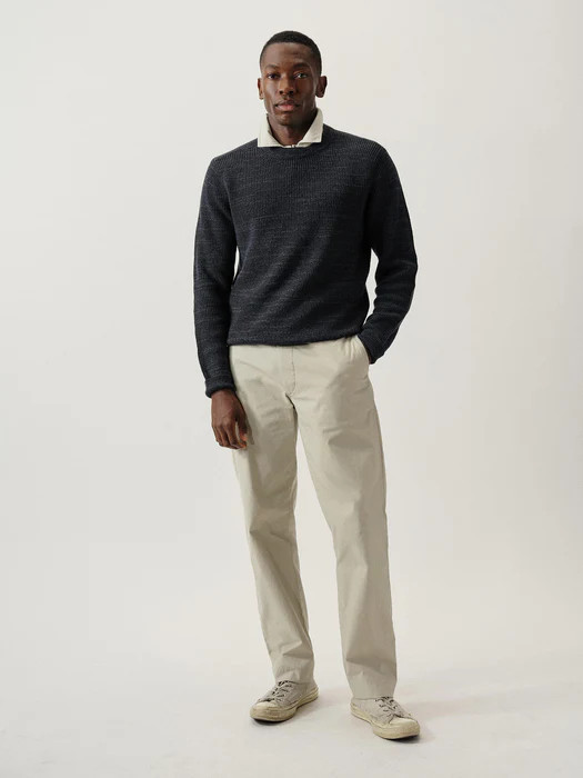 Marled Ink Seafarer Cotton Rib Crew - Buck Mason- Modern American Classics | Buck Mason