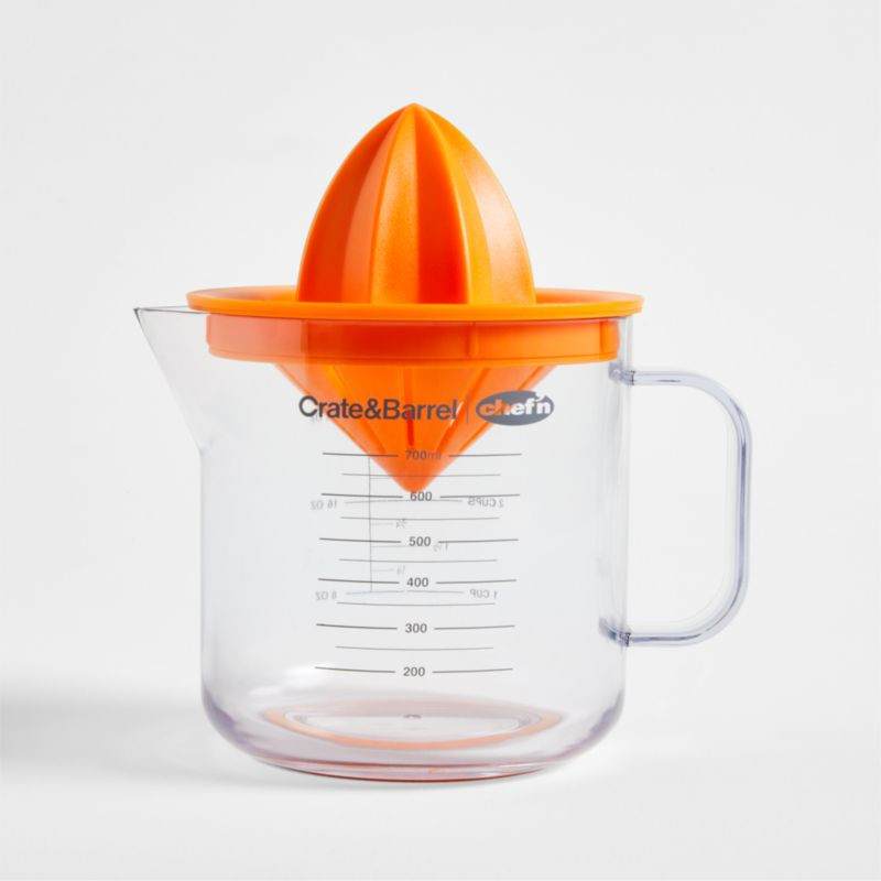 Crate & Barrel Dual Citrus Juicer with Measuring Cup + Reviews | Crate & Barrel | Crate & Barrel