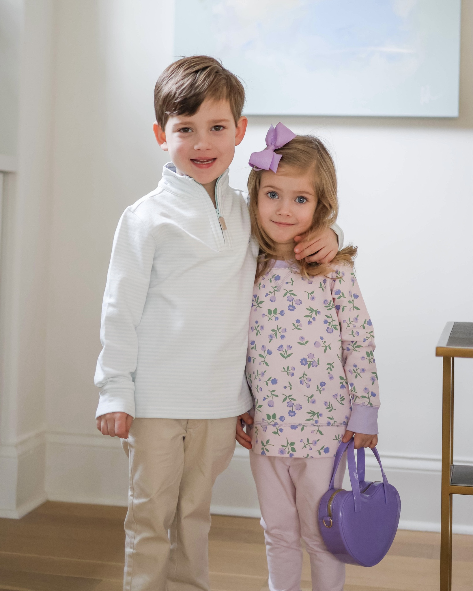 Happy last week of January from these two kiddos looking so sweet in their #BeaufortBonnet! 🩵💜 

#LTKKids