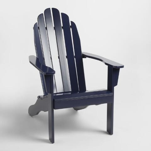 Peacoat Blue Adirondack Chair | World Market