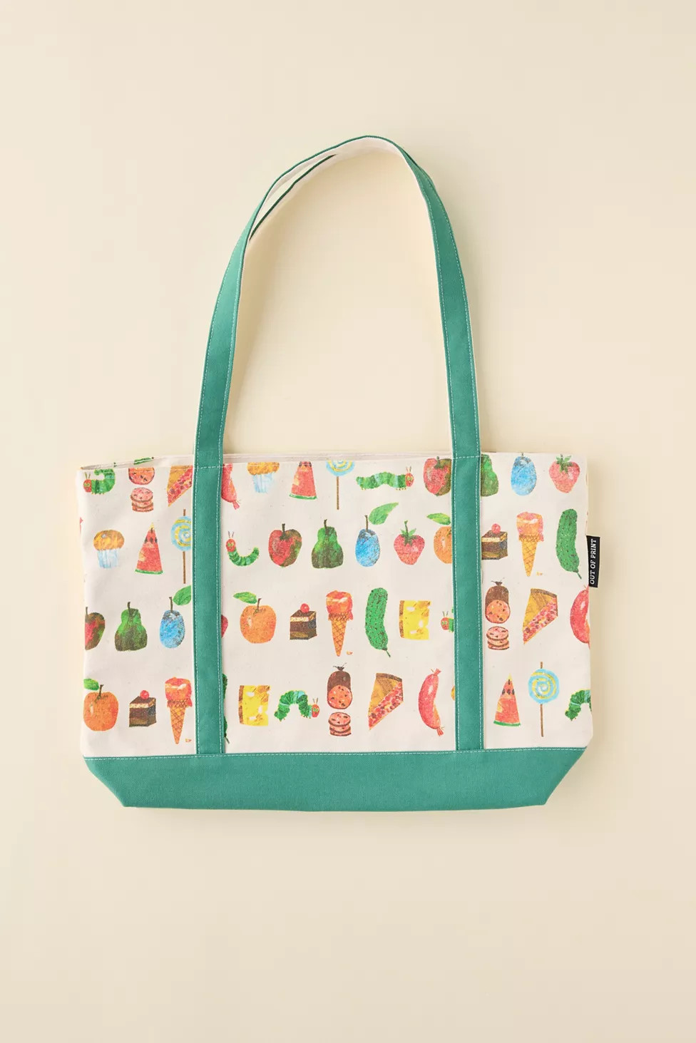 Eric Carle The Very Hungry Caterpillar Canvas Tote Bag | Urban Outfitters (US and RoW)