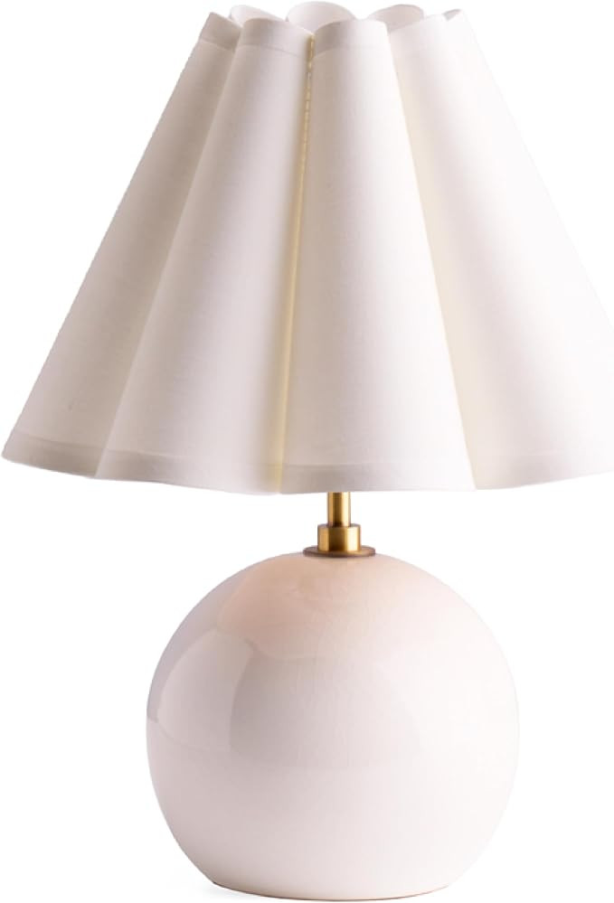 Pooky Lighting Cecily Rechargeable Ceramic Table Lamp 15" - Cordless Lamp | Amazon (US)