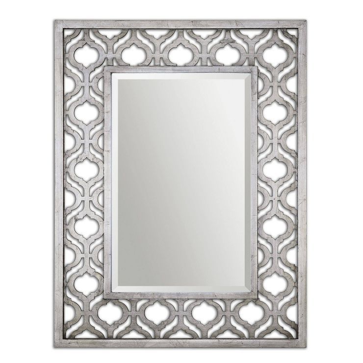 Rectangle Sorbolo Decorative Wall Mirror Silver - Uttermost | Target