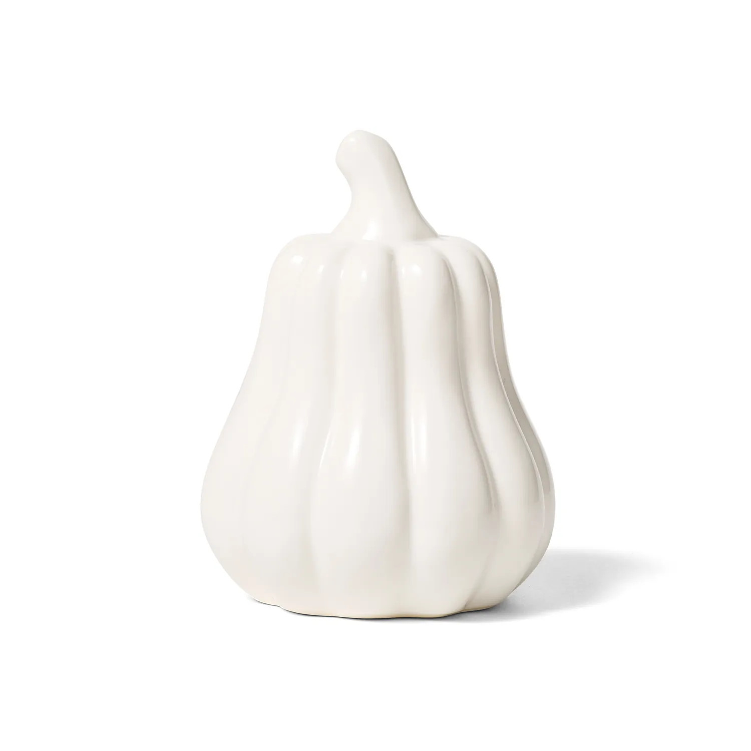 Sur la table White Ceramic Pumpkin D\u00e9cor, 5.5" | Sur La Table
