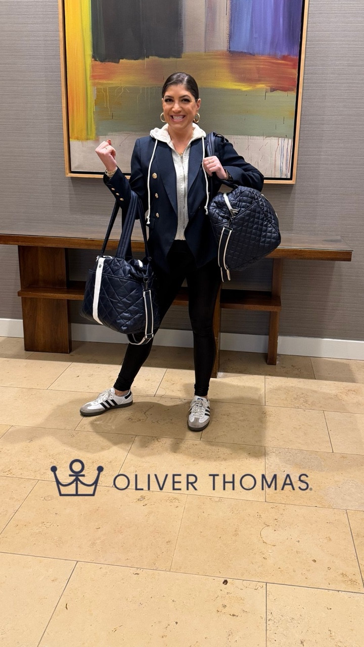 Life moves fast when you’re a dance mom to three dancers and a dance teacher 💃💨
 So I need bags that can keep up with me.
Enter my Oliver Thomas essentials 🙌 👉🏼Maxed Out Wanderlust Tote 👉🏼24/7 Weekender Duffle
These two are my go-to for competitions, rehearsals, weekends away, & everything in between. They’re lightweight, durable, & designed with next-level organization so I can find everything quickly—shoes, snacks, glam, tech—without ever feeling messy or overwhelmed.

The best part? I stay pulled together, even on the most chaotic days. And with so many color options + the cutest Oliver Thomas patches, you can customize your bag to fit your style (because practical should still be fun 😉).

If you’re always on the go and want bags that work as hard as you do, look no further. Shop yours now and thank me later.

#OliverThomas #DanceMomLife #OnTheGoStyle #OrganizationGoals #travelinstyle