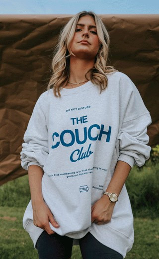charlie southern: the couch club sweatshirt | RIFFRAFF