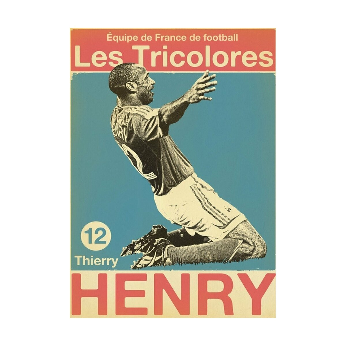 Affiche Henry Les Tricolores - Sergeant Paper | The Cool Republic - Reward Style