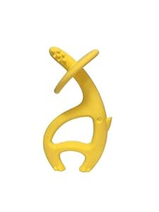 Baby Teething Toys for 3-6-9-12 Months with Strap to Clip, Mombella Dancing Elephant Silicone Tee... | Amazon (US)