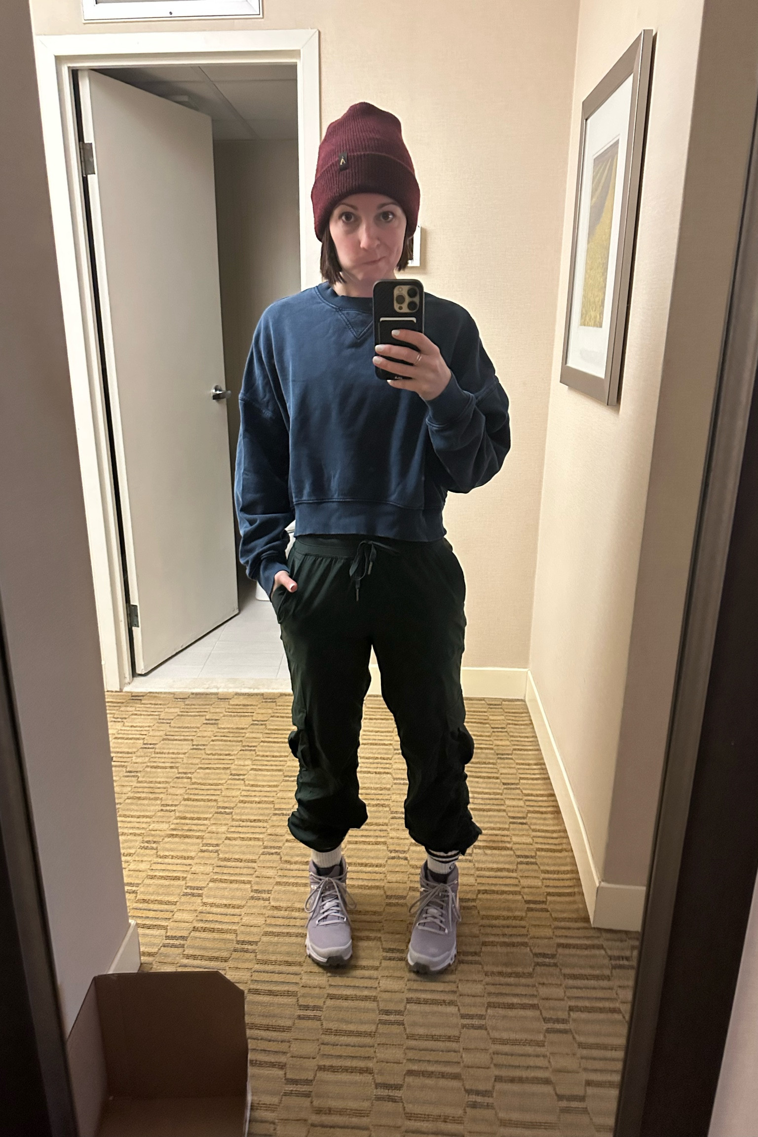 Load in day outfit. #comfy #ootd #thenormalbrand #winteroutfit 