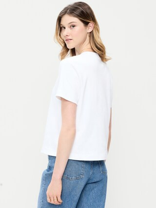 Relaxed Heavyweight Crew-Neck T-Shirt | Old Navy (US)