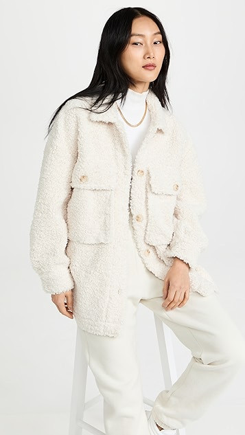 Oversize Sherpa Jacket | Shopbop