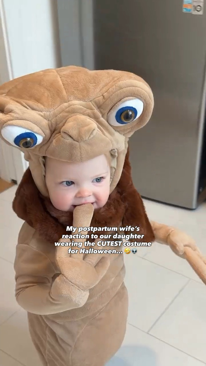 Omg the Halloween costume run has begun!! How adorable is Ellie in this E.T. costume?! 🤣🥹🖤

#LTKBaby #LTKHalloween #LTKSeasonal