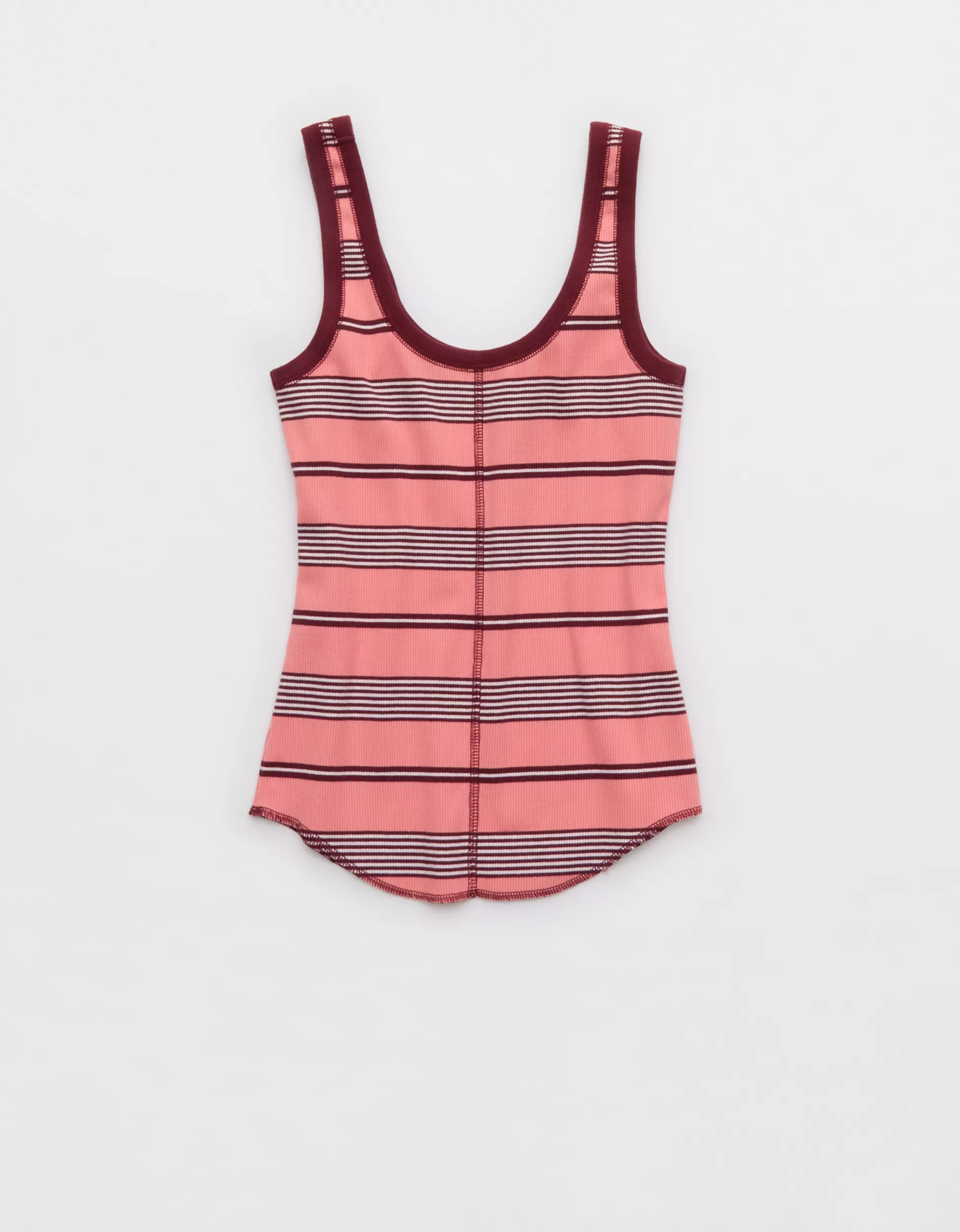 Aerie Ribbed Scoop Neck Tank Top | American Eagle Outfitters (US & CA)
