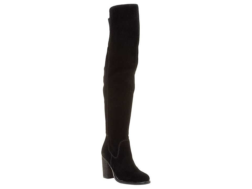 Kelsi Dagger Brooklyn Logan Over the Knee Boot (Black) Women's Shoes | Zappos