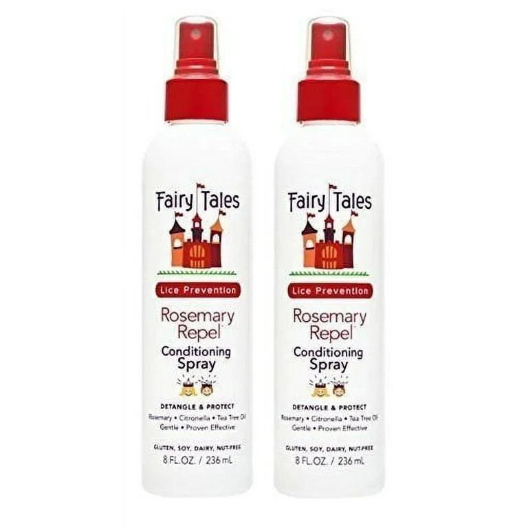 Fairy Tales Rosemary Repel Daily Kid Leave-In Conditioning Spray (8 Fl. oz) for Lice Prevention -... | Walmart (US)