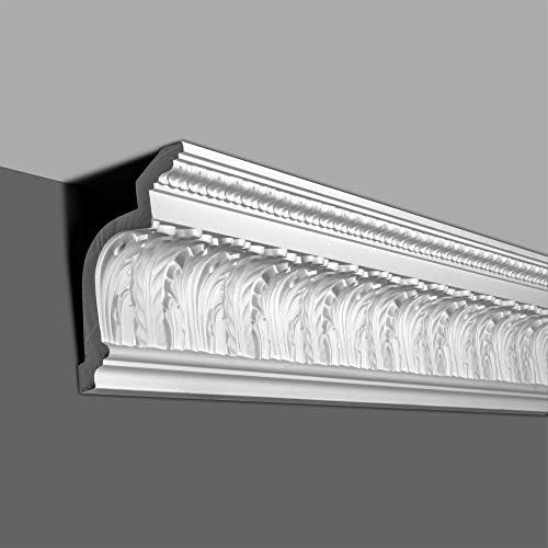 Architectural Products by Outwater 3P5.37.00766 Crown Moulding, 2-Pack, White | Amazon (US)