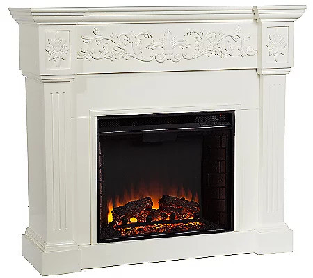 Prestonwood Electric Fireplace | QVC