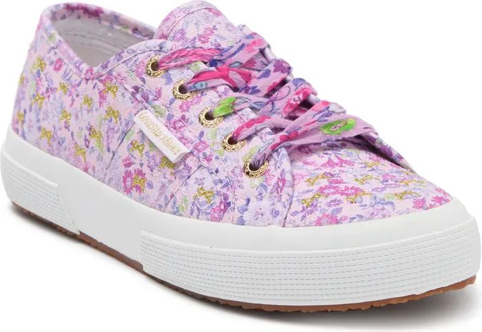 SUPERGA 2750 Embroidered Bow Floral Canvas Sneaker | Nordstrom Rack