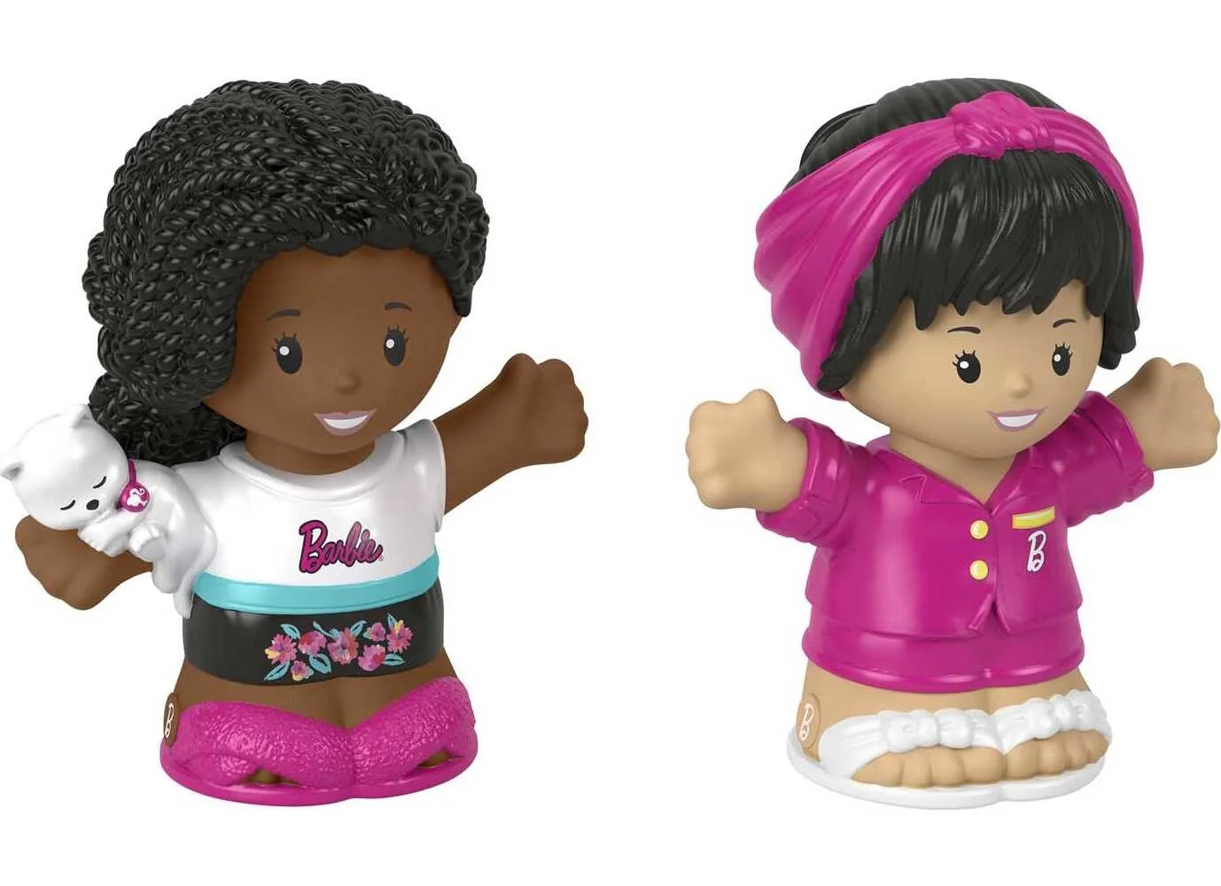 Fisher-Price Little People Barbie Sleepover Figure Pack, 2 Characters for Toddlers | Walmart (US)
