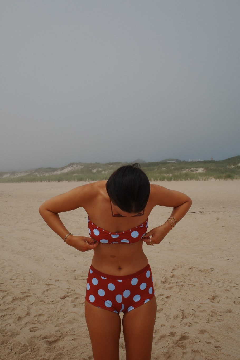 Maggie and the ferocious beast go to the beach!

#LTKootd