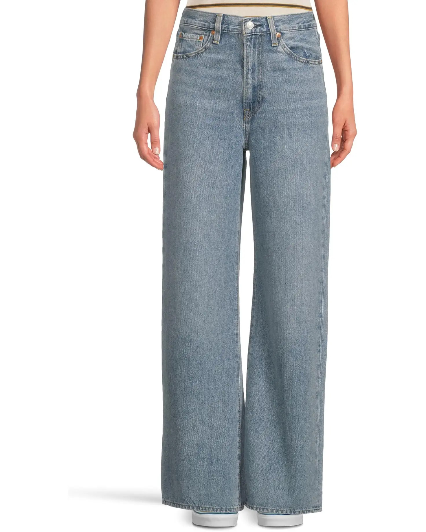 Women's Levi's® Premium Ribcage Wide Leg Jeans | Zappos