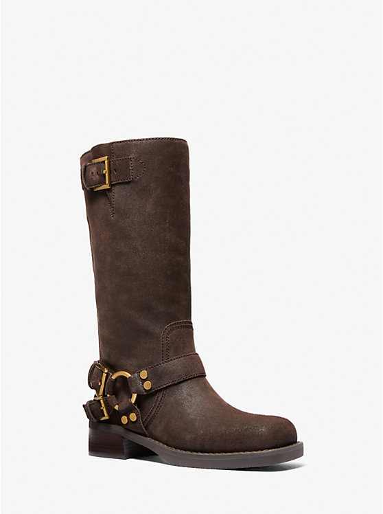 Crosby Suede Moto Boot | Michael Kors US