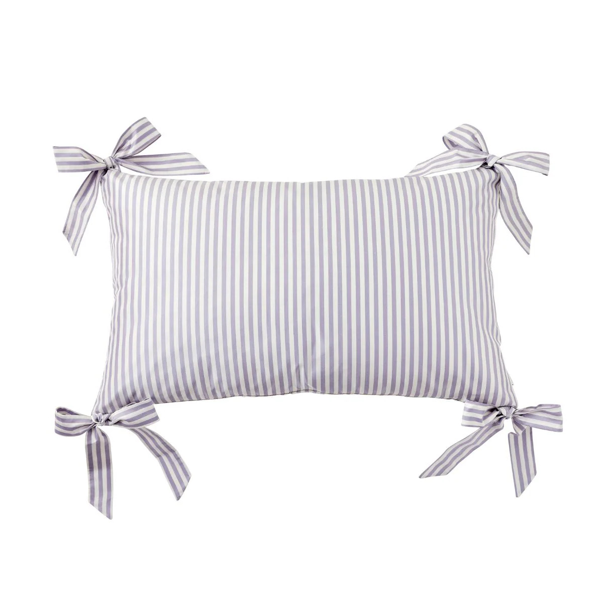 Noelle Bow Pillow Cover in Lilac | Caitlin Wilson Design