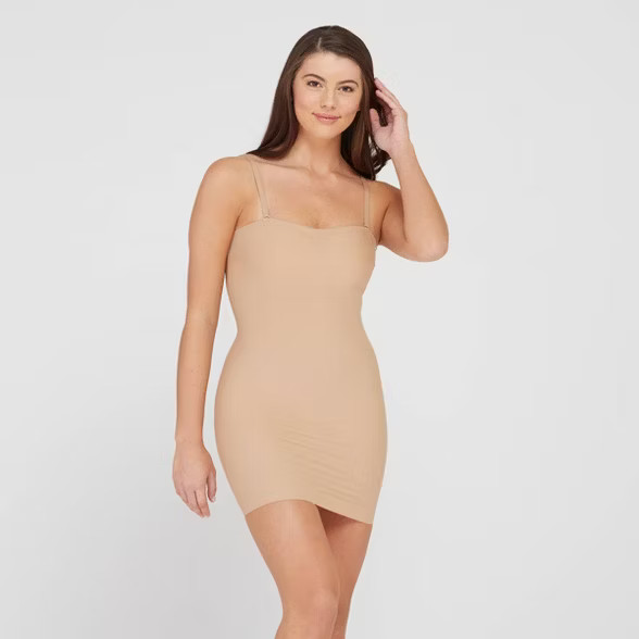 Assets® by Spanx® Women's Micro Shaping Convertible Strap Slip | Target
