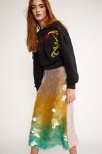 https://orchardmile.com/cynthia-rowley/adelai-cascade-sequined-skirt-cr28499ab7?color=rainbow&utm_ca | Orchard Mile