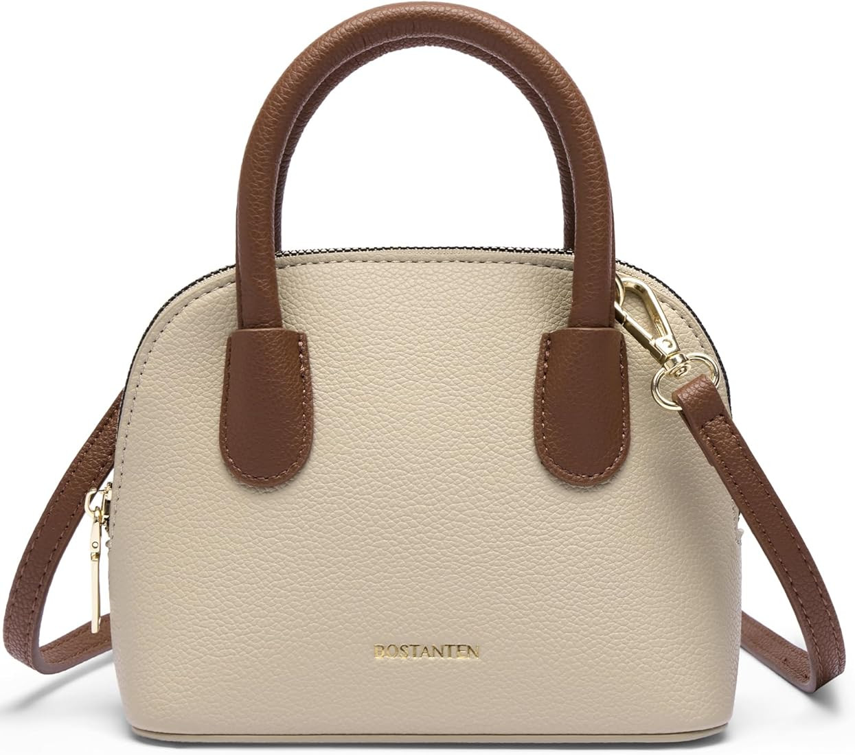 BOSTANTEN Small Crossbody Bag Mini Purses for Women Trendy Cute Vegan Leather Satchel Handbag wit... | Amazon (US)