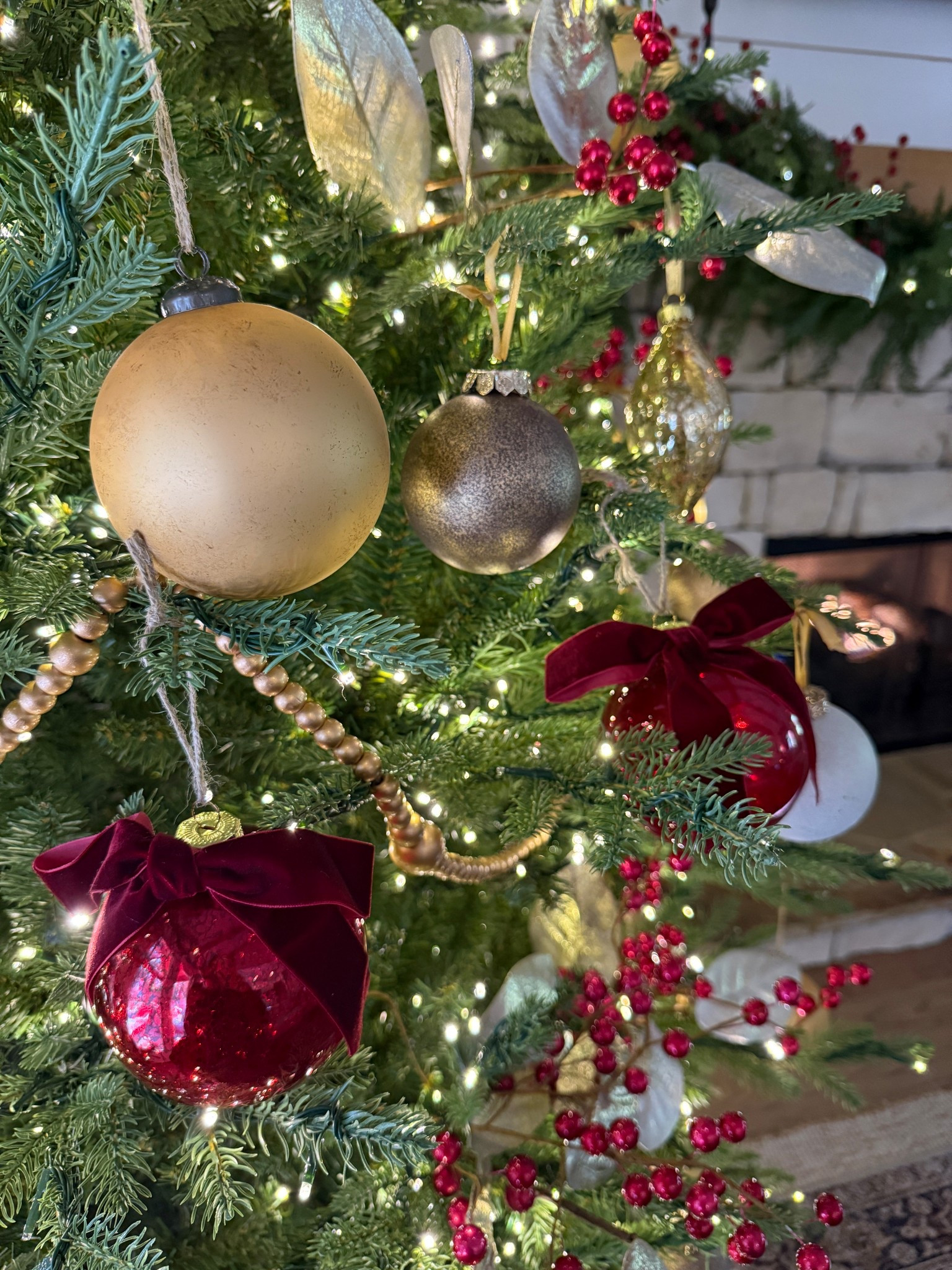 I’m using a mix of golds, reds and worn distressed ornaments on our tree this year. I’ve always been a fan of a classy red Christmas! 

#LTKHome #LTKHoliday #LTKSeasonal