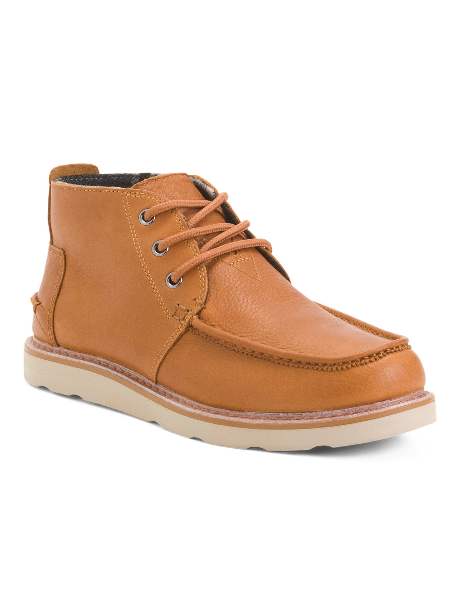 Men's Leather Waterproof Chukka Boots With Extended Sizes | Men's Boots | Marshalls | Marshalls