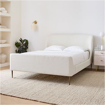 Lana Sleigh Bed | West Elm | West Elm (US)