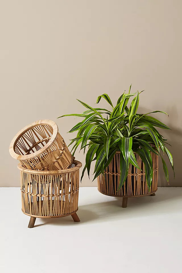 Maiki Woven Planters, Set of 3 | Anthropologie (US)