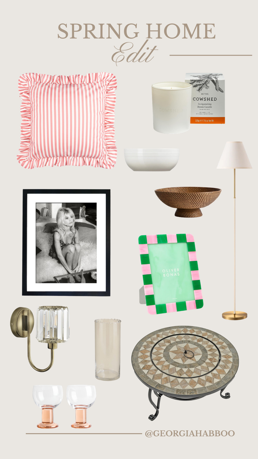 Spring Home Edit 
Wayfair, H&M Home, Amazon 

 #LTKuk #LTKspring #LTKgiftguide