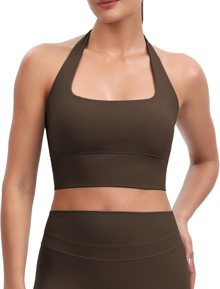 Aoxjox Lumira Square Neck Halter Bra | Amazon (US)
