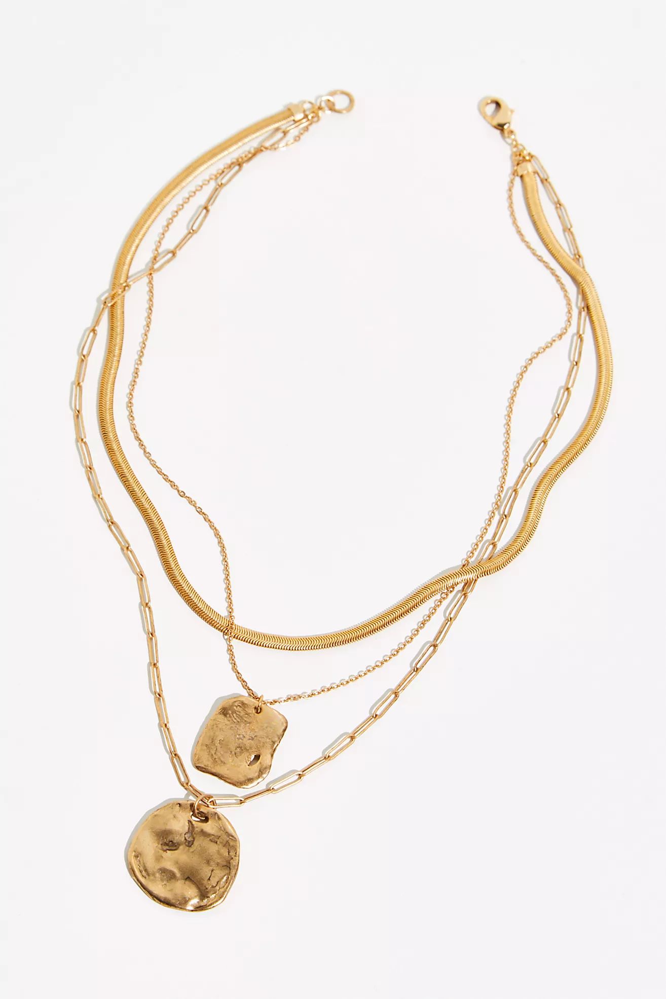 Oversized Coin Necklace | Free People (Global - UK&FR Excluded)