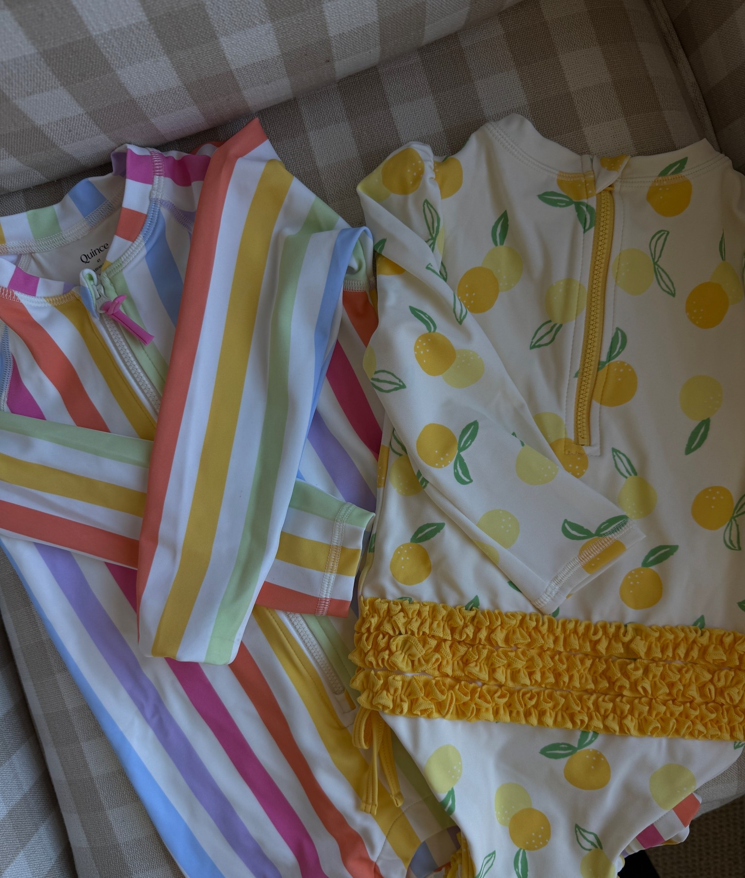 Is there anything cuter than baby swimsuits? Linking some of my favorites from @Quince ! #QuincePartner 