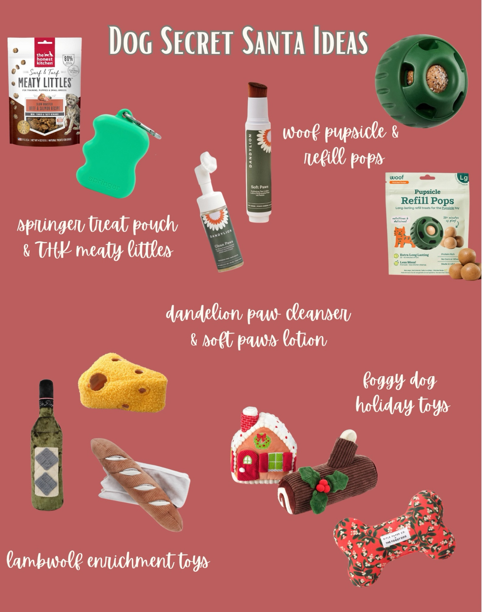 Secret Santa Pup Exchange 

#LTKHoliday #LTKSeasonal #LTKGiftGuide